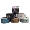 Customized Logo Gummed Fiber Reinforced Brown Kraft Paper Tape Jumbo Roll