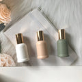 Wholesale 10ml Morandi Roll on Glass Essential Oil Bottle Cylindrical Shape with Steel Roller for Ball for Perfume