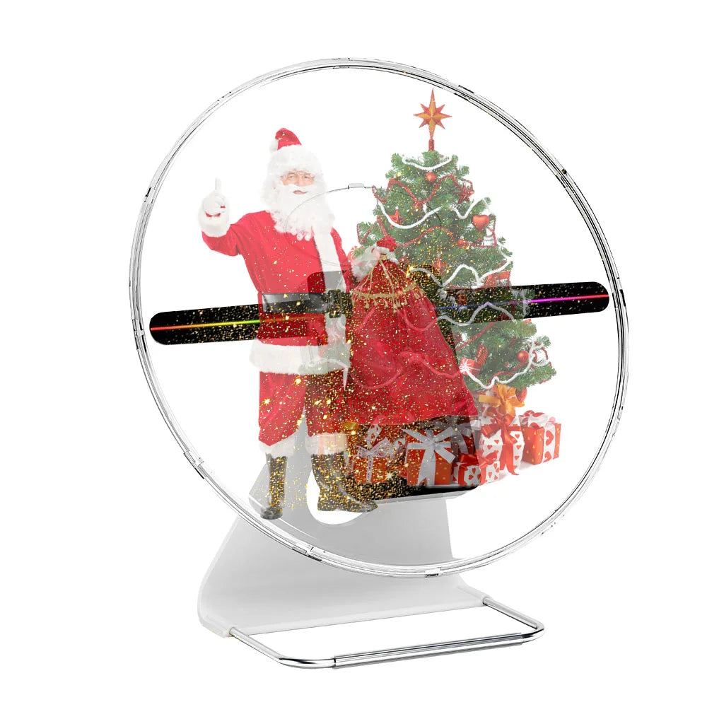 30cm Small Hologram 3D Fan with Wifi App Control High-Tech Holographic Equipment