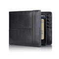 Wholesale Vintage RFID Blocking Bifold Card Holder Wallets Short Genuine Leather Men Wallet