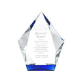 HDW Wholesale K9 Fengshui Islamic Crystal Glass Award Trophy Custom 3d Engraved Crystal Trophy Design for Souvenirs
