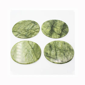 DIY Round Jade Stone Glue Tray Eyelash Extension Glue Adhesive Pallet Pad Stand Holder Wholesale Crysta Glue Lash Base Makeup Tool
