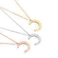 EManco Special Moon Pendant Necklace 2022 Gold Choker Men Chain Jewelry Stainless Steel Necklace Women