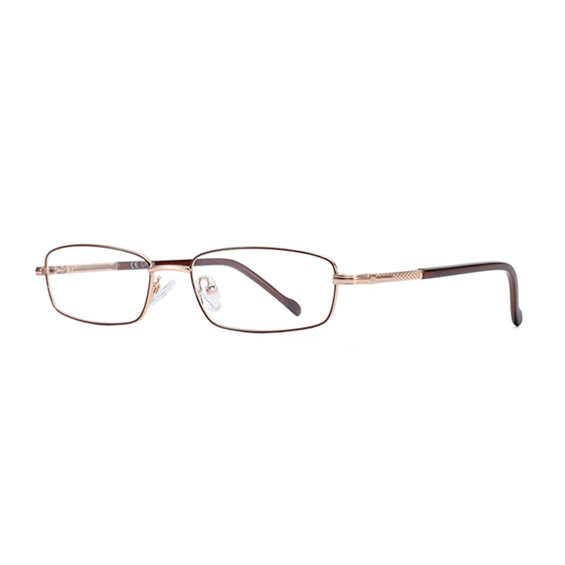 2022 Rectangle Metal Optical Eyeglasses Frames Business Eye Glasses for Women Men