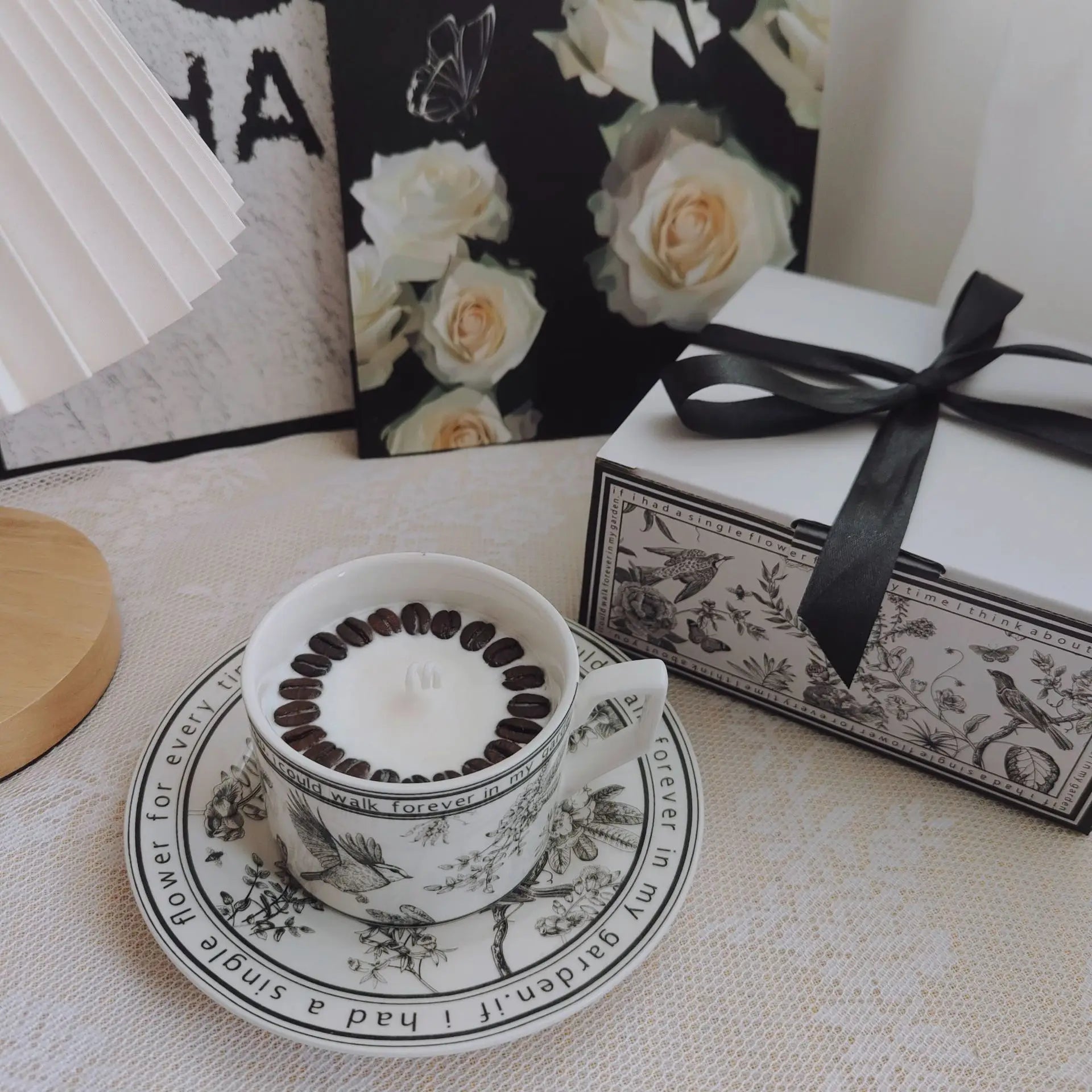Wholesale Best Selling Coffee Bean Strong Scented Long Lasting Candles Luxury Soy Wax Scented Candle