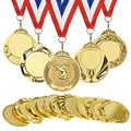 AI-MICH Custom Durable Metal Basketball Medals Sports Trophies Graduation Gymnastics Badges Plaques Etched Plain Design