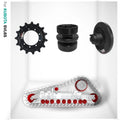 Compact Track Loader SVL65 Lower Bottom Roller Sprocket Front Idler Rear Idler Wheel Undercarriage Parts