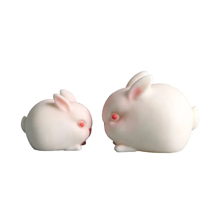 New Custom Cute Candle Molds Silicone Soap Mould Rabbit Mold Silicone for Soap