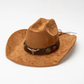 Wholesale Autumn Winter Trendy Women Wide Curved Brim Faux Suede Concave Boater Top Hat Fashion Fedora Hat for Outdoor