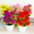 Hot Product Plastic Flower Plant Bonsai Home Decoration Mini Green Artificial Plant