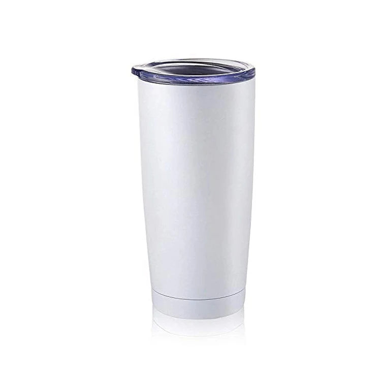Splash-Proof Design 20oz Insulated Travel Mug Double Wall Sublimation Stainless Steel Car Tumbler