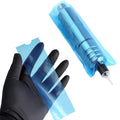 100pcs Disposable Tattoo Pen Bags Machine Cover Sleeves Plastic Clip Cord Makeup Body Art Dustproof Tattoo Supplies