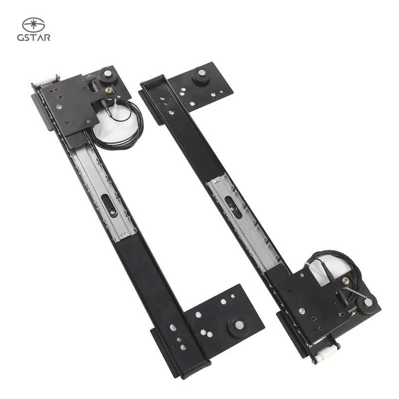 26 Inch Size Drawer Slides Rail Heavy Duty Ball Bearing Door Sliding System