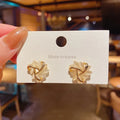 Luxury Party Gifts Opal Flower Earrings Personalized Jewelry Women