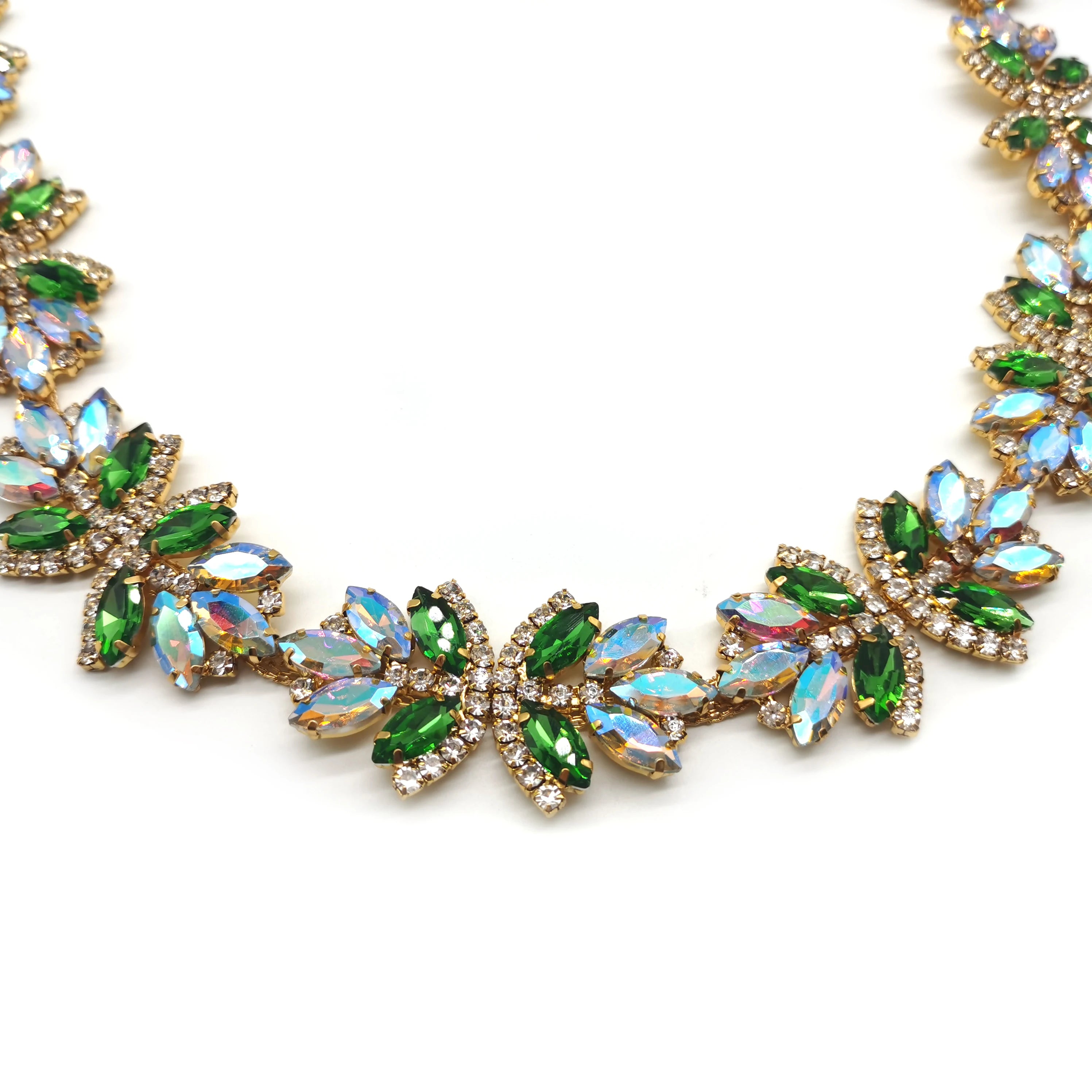 Custom Carnival Dress Rhinestone Fringe Trim Sew on Rhinestone Trim Chain Decorative Jewelry Trimming for Dresses