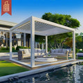 Uv Resistant Garden Patio Yard Patio Garden Yard Outdoor Decoration Garden Furniture Aluminum Awning Pergola Pergola