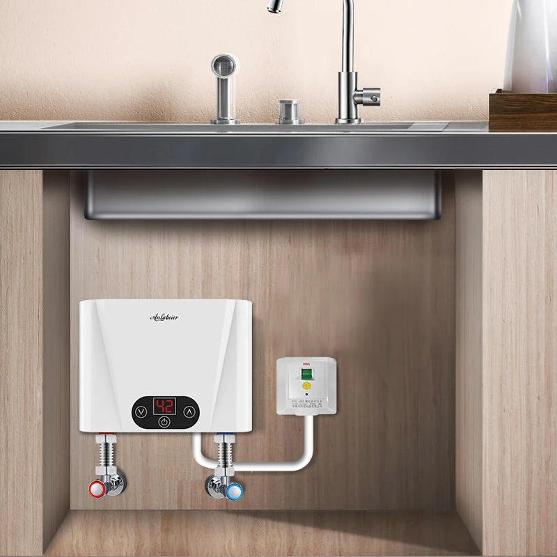 Anlabeier Brand Mini Oem Accepted Kitchen Electric Hot Kitchen Instant Heat Water Heater
