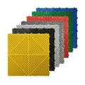 18mm Best Quality Garage Floor Tiles PP PVC Interlocking for Car Detailing Shop Flooring Tiles Plastic