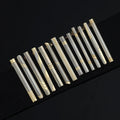 Male Business Copper 6cm Necktie Clip Tie Clasp Metal Men Tie Clip Classic Simple Fashion Style Wedding Accessories Men Jewelry