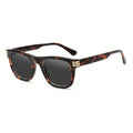 Trendy Sunglasses Vintage Square UV Polarized Photochromic Black Acetate Sunglasses for Men for Women
