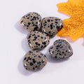 2026 Wedding Gifts Dalmation Stone Love Heart-Shaped Stone Earring Necklace Wedding Accessories No Hole