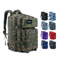 Factory Large Lightweight Nylon Waterproof Hiking Backpack Fashionable Outdoor Travel Bags with Zipper Closure