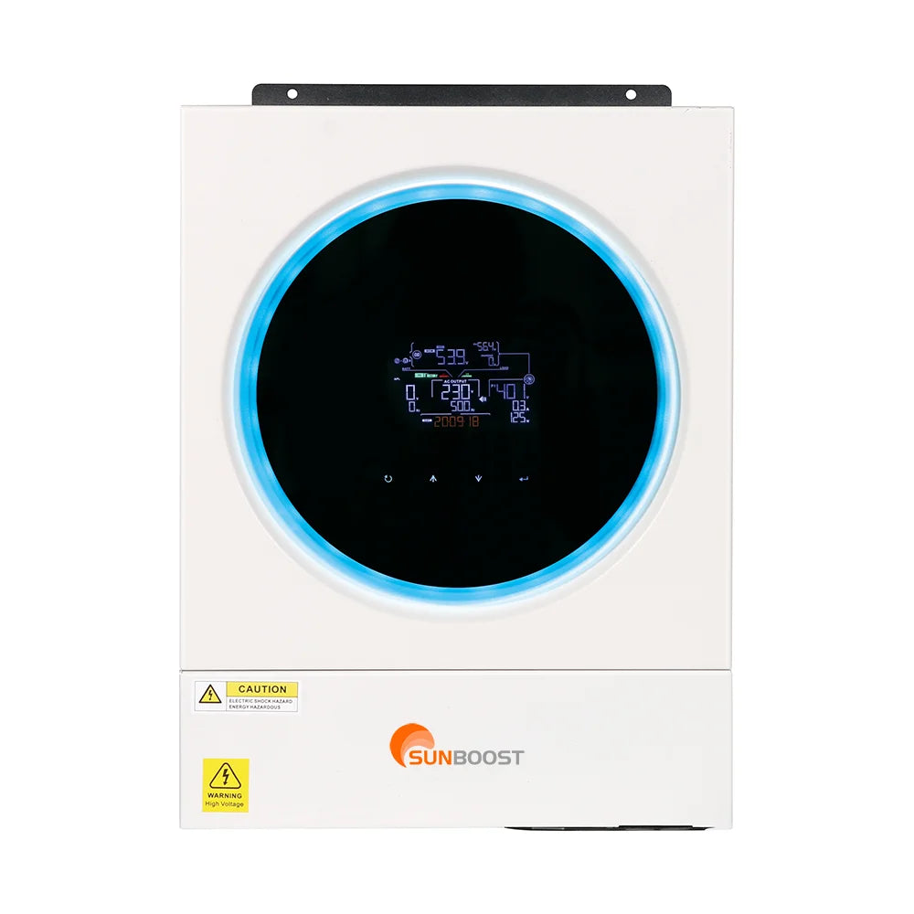 SUNBOOST 4KW 5KW 6KW Hybrid Solar Inverter Pure Sine Wave Single Output Off-Grid Inverter