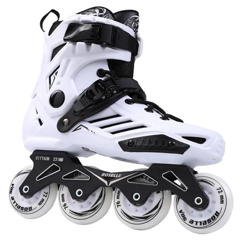 EACH Roller Skate Shoes Wholesale Freestyle Inline Slalom Roller Skates 4 Wheels for Adults