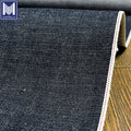 Japan Twill Slub Woven 100% Organic Cotton Boys Men Selvedge Heavy Weight Solid Raw 15oz Denim Fabric for Pants Jeans