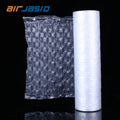 Airjasid 300m Transparent Fragile Item Protective HDPE Inflatable Waterproof Eco-Friendly Shock Resistant Air Cushion Packaging