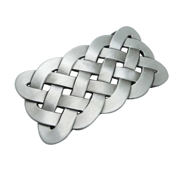 Customized Belt Buckle Rattan Knot Germanic National Belt Buckle 3D Fashion Buckle Custom for Women Zinc Alloy Metal Craft