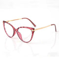 Butterfly Shape TR Metal Optical Frame Spectacle Women Computer Eyewear Eye Glasses Anti Blue Light Eyeglasses