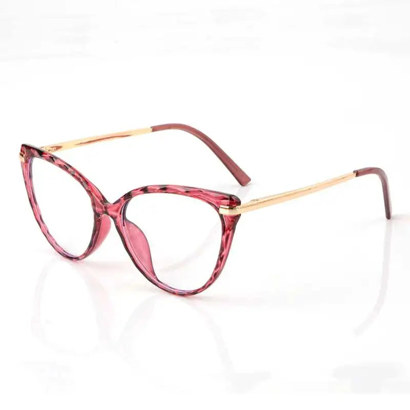 Butterfly Shape TR Metal Optical Frame Spectacle Women Computer Eyewear Eye Glasses Anti Blue Light Eyeglasses
