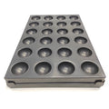 Commercial Alusteel Non-Stick Half Ball Chocolate Mold and Donut Baking Pan Set for Professional Baking