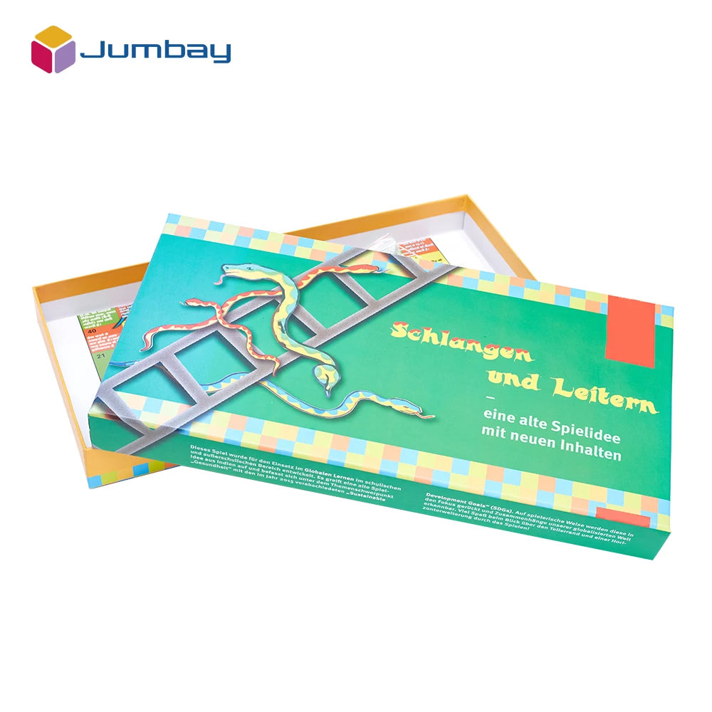 Professional Custom Arbitrary Model Type Size Giant Big Small Snake and Ladder Family Party Entertainment Kids Game Board
