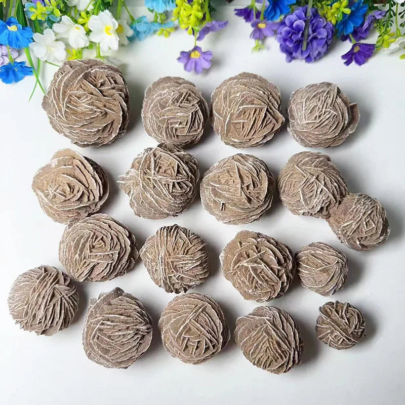 Wholesale Healing Stones Energy Gobi Brown Desert Rose Raw Stone Desert Rose for Decoration Crafts