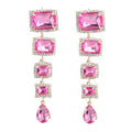 Wholesale Price Fashion Stud Earrings for Women Alloy Rhinestone Jewelry Accessories Gift Idea