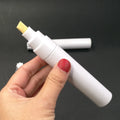Popular Design Blank Empty Brand Outline Metallic for Fabric Paint Marker Pen with Permanent Ink and Oblique Brush Tip