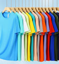 Wholesale Cheap Quick Drying 100% Polyester Fiber T-Shirt Regular Running Men's T-shirt Crew Collar Customized Printing logo