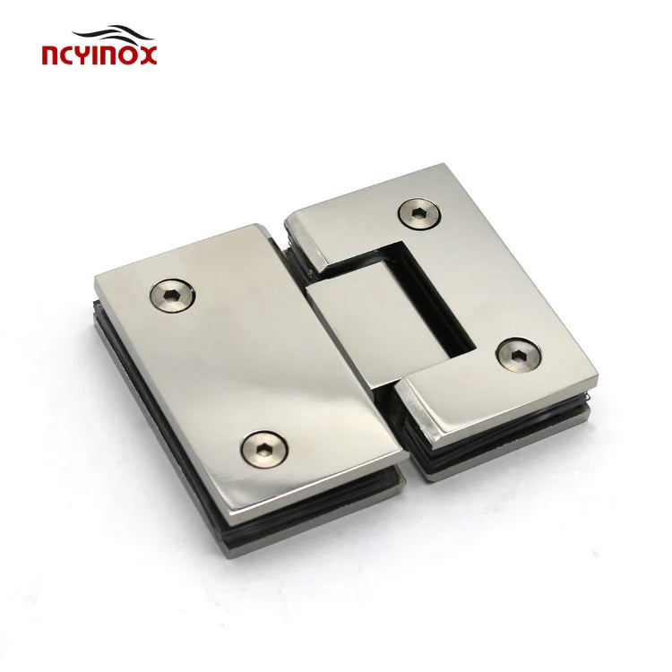 180 Degree Stainless Steel Bathroom Glass to Glass Door Hinge Shower Hinge