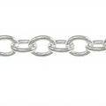 Sterling Silver Chain Roll 2x1.5x0.35mm Silver Chains 925 Jewelry Findings