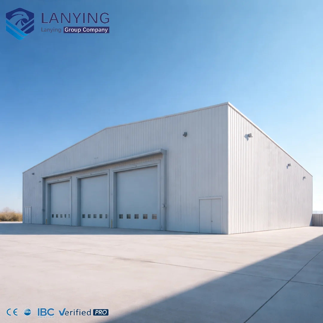 Detachable Prefabricated Steel Structure Metal Building for School Workshop Construction or Warehouse Use