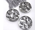 2025  Hot Selling 24 Pieces Stainless Steel Fancy Cake Mold Cake Cuter Cookie Ring Biscuit Cake Mold of Various Shapes
