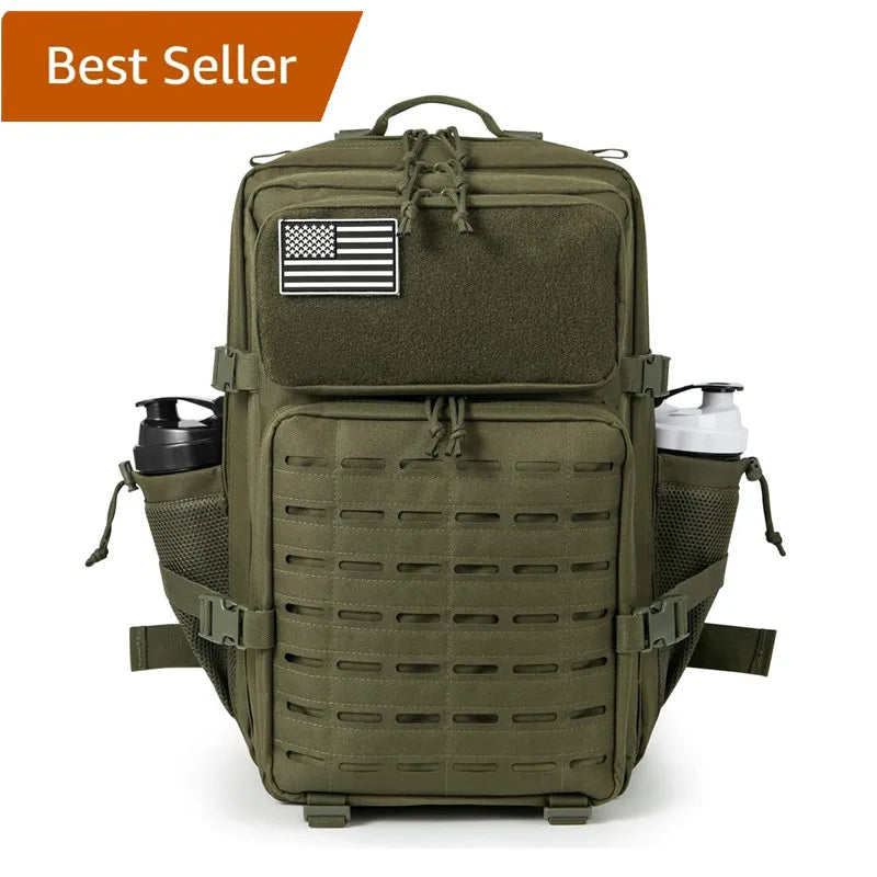 Highland 45L Private-Label-Tactical-Backpack Mochila Tatica Customized 600D Nylon Waterproof Tactical Backpack for Men