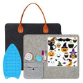 100% New Zealand Wool Felted Quilting Ironing Pad 17 X13.5 Inches Wool Pressing Mat for Quilting with Carrying Case