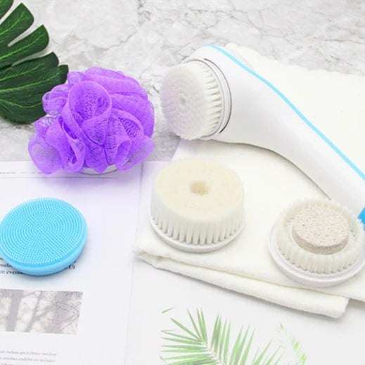 Shower Back Cleaning Long Handle Electric Body Cleaning Brush Massage Body Cleaning Electric for Bath Brush