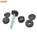 ELEHK Plastic Screw Protection Covers M4 M5 M6 Fold Screw Snap Covers