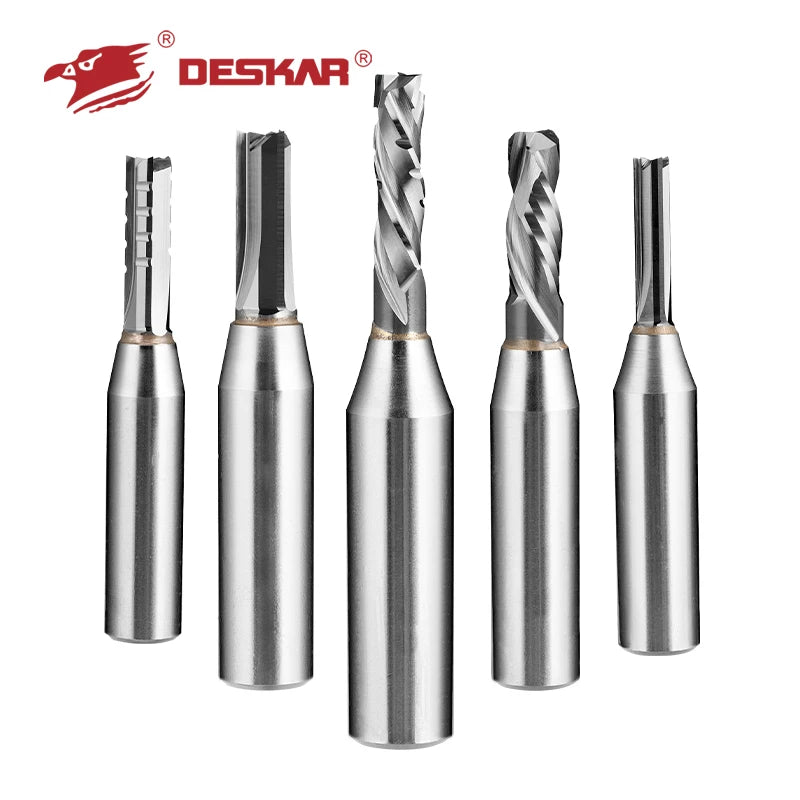 For DESKAR Customizable Tungsten Carbide Straight Router Bits for Woodworking Wood Carving Cutter with ODM & OEM Support