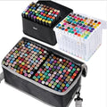 Stationery Highlighters 262pcs Colored Pen Gift Set Washable Watercolor Pen with Box Luxury Packing Bag Markers Pen
