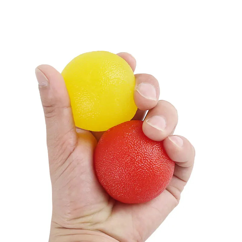 Melenlt Creamy Round Shape Novelty PU Soft Face Anti Stress Relief Ball
